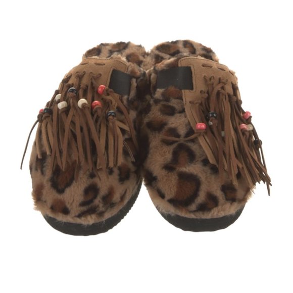 Suicoke Faux Fur Printed Slippers - Picture 3 of 5